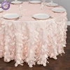 TX22562 Wholesale wedding round crocheted lace round table cloths