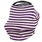 New cotton differen printing patterns striped dot stars soft mother's multifunctional elastic Breastfeeding scarf