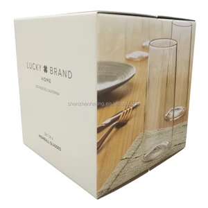 custom printed carton corrugated paper packaging box for high