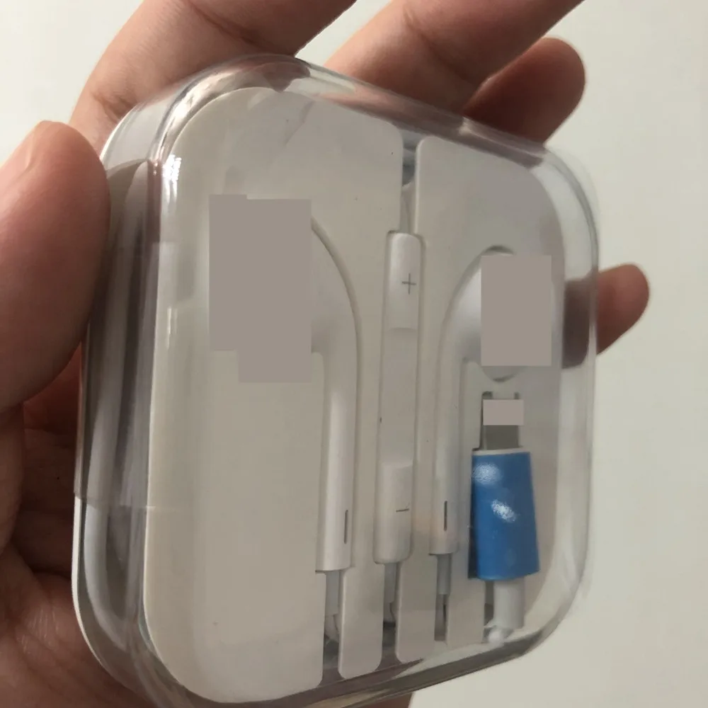 good quality mobile phone earphone earpod hand free earbuds with blue tooth microphone for iphone 7 8 x earphone for apple - ANKUX.COM