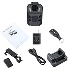 Small Mobile Traffic GPS CCTV Camera Body 1080P Body Worn Cams with Face Recognition