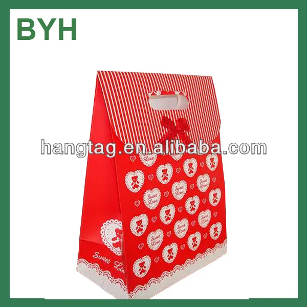 2015 christmas gift paper bag, shopping bag , candy bag