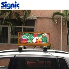 Mobile Advertising P3 P5 Taxi Advertising Vehicle Mounted Digital Billboard Car top LED Display