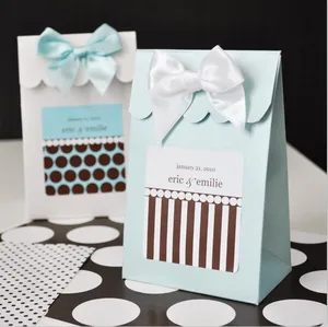 paper candy chocolate box packaging wedding gift box/bag with