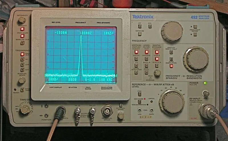 spectrum analyzer tektronix