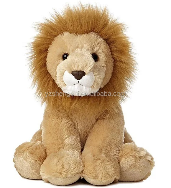 assorted plush stuffed farm animals plush lion tiger toys soft