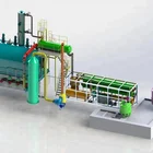 10 tons plastic oil distillation plant for recycling waste oil