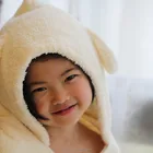 Antibacterial and Ultra Soft Bath Towel Hooded Baby boy Bathrobe