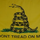 75D polyester digital print 3x5ft Gadsden Dont Tread on me flag
