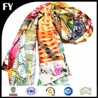 Fashion style custom design digital printed mens printed scarf