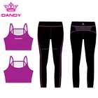 sublimation cheerleading dance team outfits uniforms