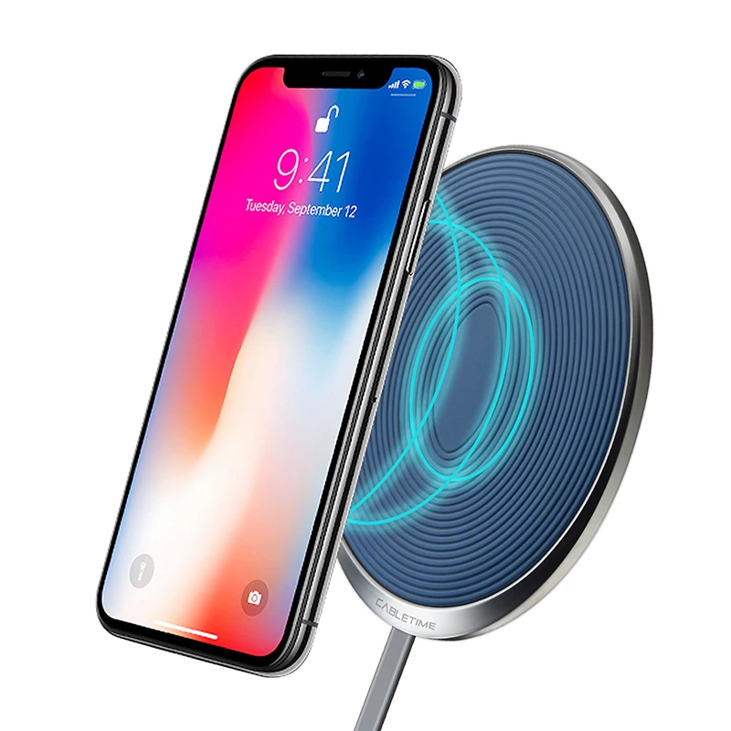 Free Shipping CABLETIME 10W Fast Wireless Charger for Mobile Phone - ANKUX Tech Co., Ltd