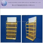 Firm metal market stand commodity food retail display shelf HS-ZS01
