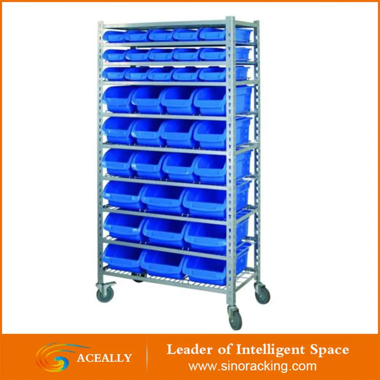 Warehouse Plastic Storage Bin Rack For Machine Parts Buy Machine