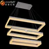 modern square led lamp/contemporary led color changing round acrylic chandelier / remote control led chandelier lamp OXD8816