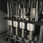 semi-automatic 4 cavity plastic bottle blowing machine /pet bottle making machine