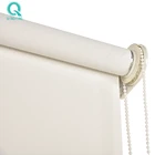 QINGYING SunShade System Custom Made Wireless Remote Motorized Blackout Roller Blinds