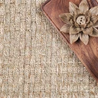 Kunye home living room bedroom or hotel floor decoration wall to wall natural sisal seagrass carpet mat rug