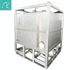 2000L stainless steel cube chemical custom ibc tote tank container