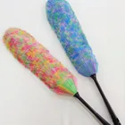 Mixed Color Washable Car Duster Kit With Pole