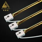 Glass 100mm 6000w halogen heater infrared heating ir lamp