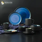 Wholesale China Factory Japanese Dinner Set Cheap Ceramic Plates Dishes Customized Mugs