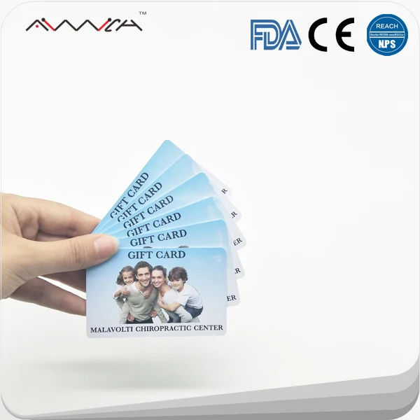 plastic inkjet pvc blank id magnetic card offset printing