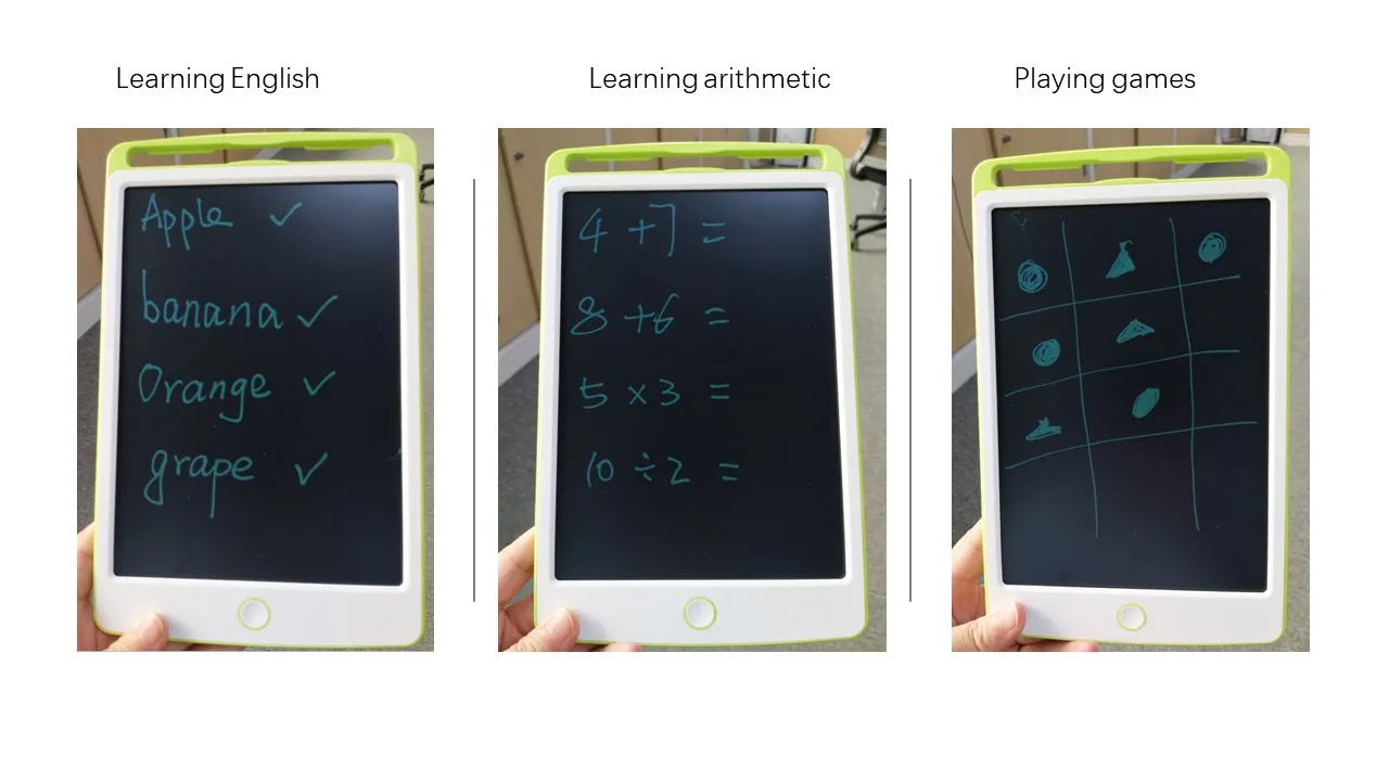 Kids electronic board erasable memo handwriting 8.5 LCD writing pad graphic digital drawing tablet