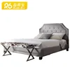 Latest double bed designs bed room furniture with bed frame