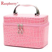 Pink Promotional Cosmetic Case Yiwu Skin