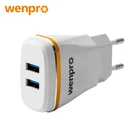 Free samples ! Wholesale low cost EU standard power adapter dual usb wall charger for iphone