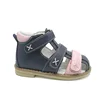 Closed toe premium orthotic shoes genuine leather sandals, wholesale pictures of kids girls shoes