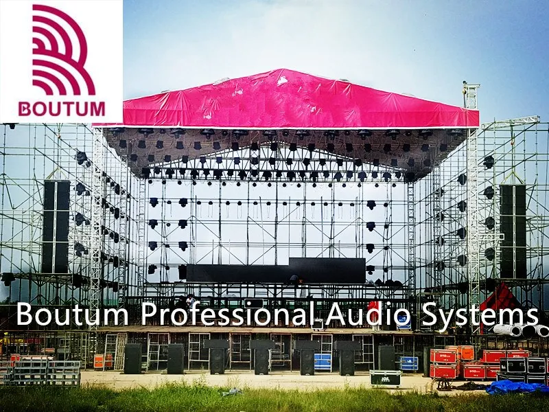 Line Array Full neodymium units Full range Column Loudspeaker - ANKUX.COM