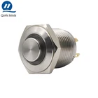 illuminated momentary led 16mm 12v waterproof mini push button switch