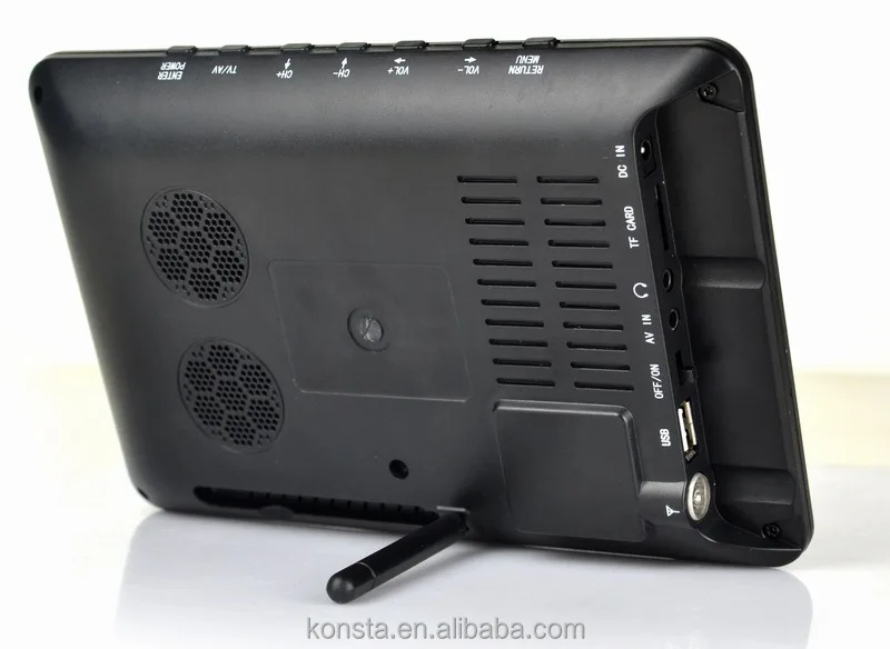 Mince portable de 9 pouces Nouveau L'&eacute;thiopie DVB-T2 T&Eacute;L&Eacute;VISION num&eacute;rique mkv mov lecteur portable - ANKUX.COM