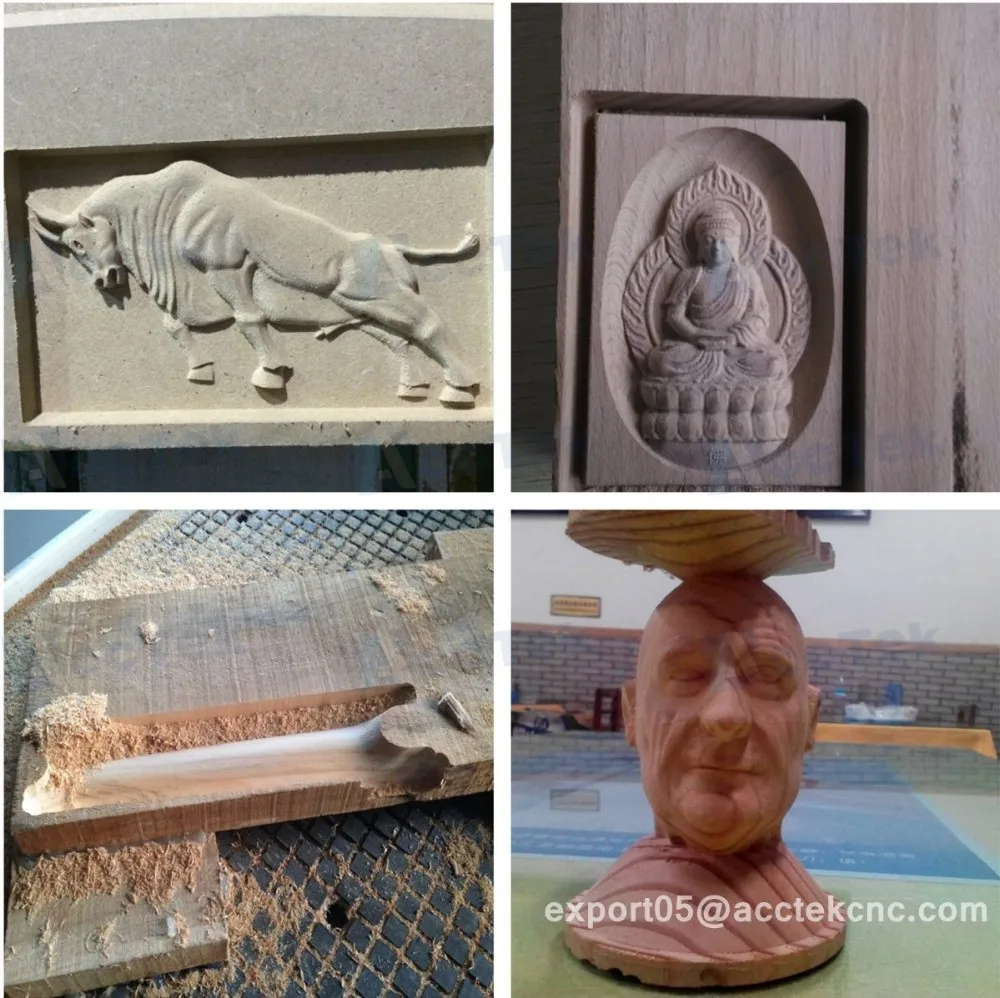 AKG6090 China cheap mini size cnc router 60 90 for advertising and woodworking