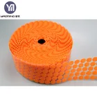 China manufacturer Sticky printed Back Adhesive Self-adhesive die cut square/ tape/ dots/Coins hook and loop fabric sheets