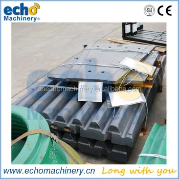 high manganese Lippmann 24*36 jaw plate with good quality