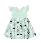 kids frocks design baby girl pearl cotton dresses fashion tunic dress for little girl