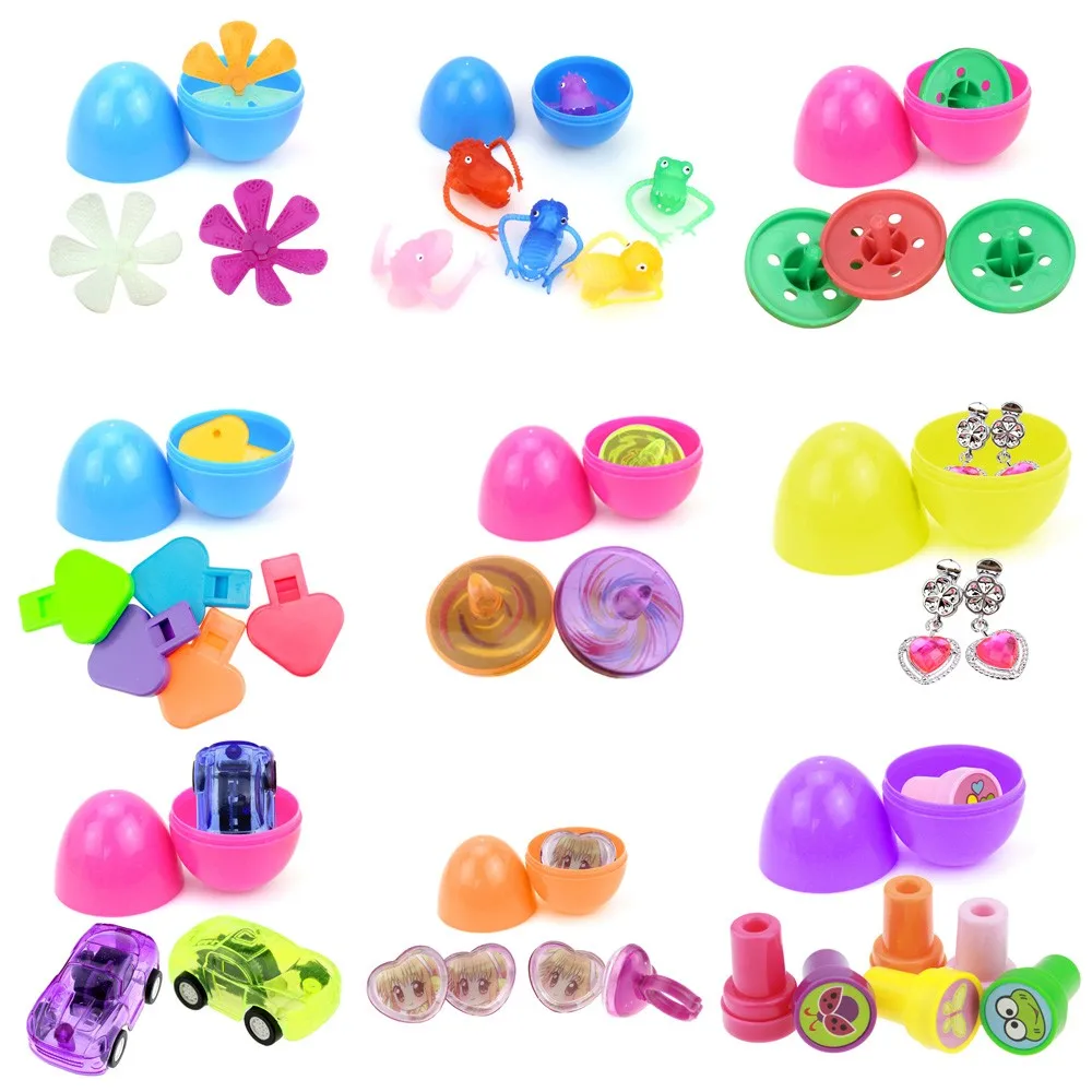 cheap plastic pick up surprise eggs activities easter egg party