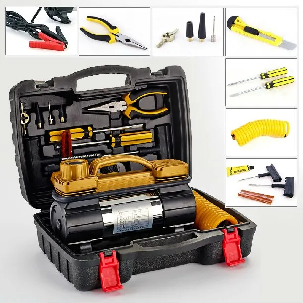 12v air compressor double cylinder