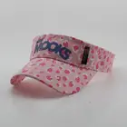 advertisement visor baseball caps embroidery logo sports hats 108*56 cotton visor cap