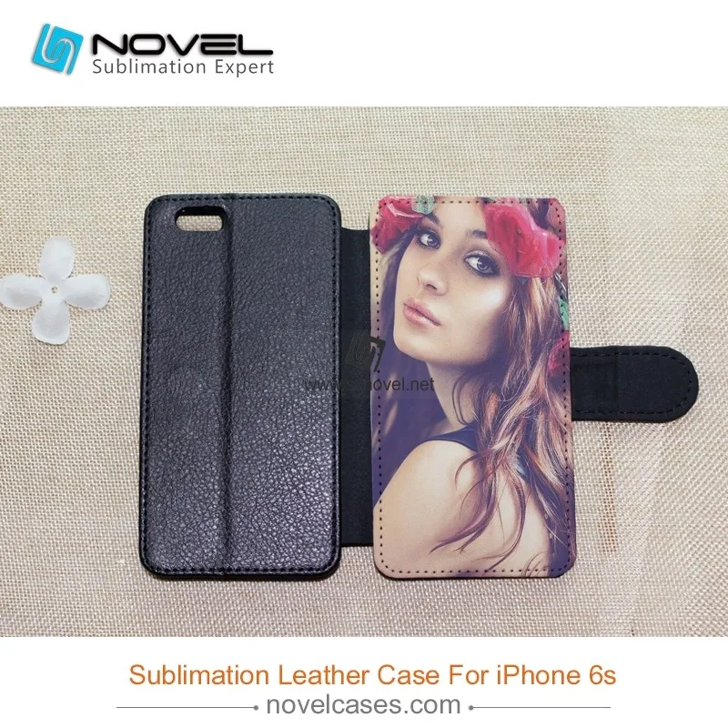Sublimation Leather Wallet Phone Case For Iphone 7 Plus,Sublimation