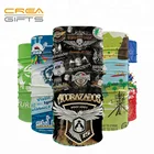 100% Polyester Bandana Cheap Seamless Sports Blank Square Men Tube Bandana In Stock