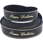 High Quality Custom Silk Ribbon Solid Color Printed Ribbon Satin For Holiday
