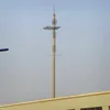 New design galvanized camouflaged telecommunication tower ,High voltage electric power transmission galvanized steel antenna mon