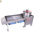commercial stainless steel gas caramel popcorn machine