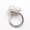 Fashion Korean scarf buckle fancy ring pearl clasp brooch with belt buckle