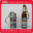 beer shape projector keychain custom logo projector keychain