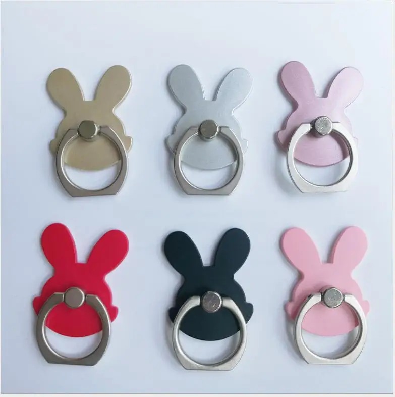 Custom metal cute ring holders for mobile phone stand ring